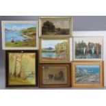 Various decorative paintings & prints.