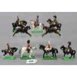 A set of Mulberry miniatures hand-painted lead soldier figures “Napoleon & staff” (FN1), boxed, &