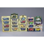 Approximately sixty various die-cast scale models by Lledo, Oxford, & others, all boxed.