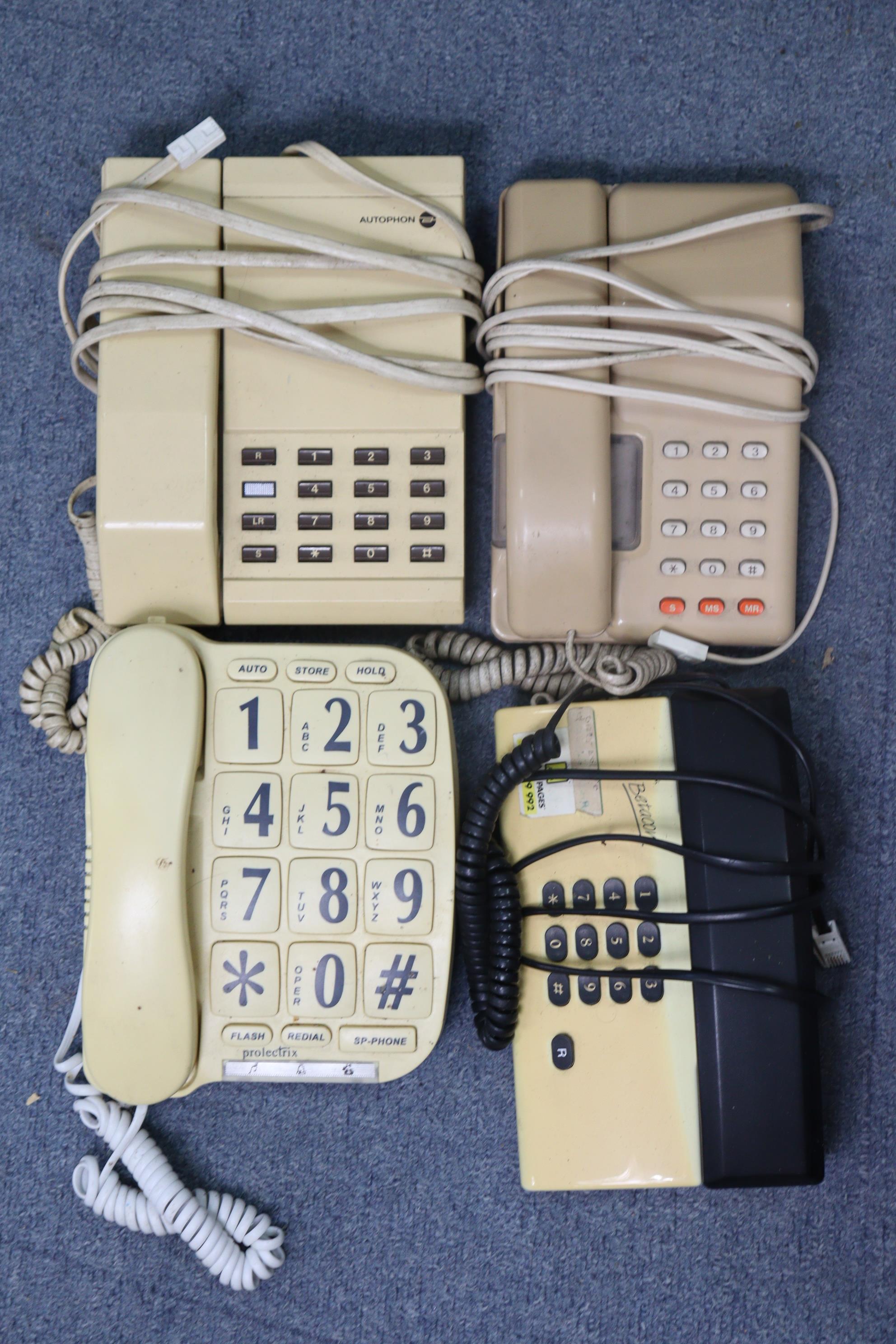 Ten various vintage & later telephones. - Image 2 of 2