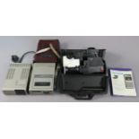 A Sony Trinicon Betamax colour video camera; portable video cassette recorder; & Tuner Timer unit