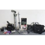 Various cameras & camera accessories.