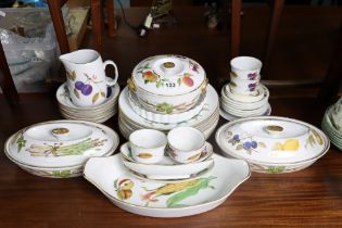 Approximately thirty items of Royal Worcester “Evesham” dinner & kitchenware; & fifteen items of BHS