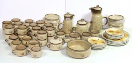 A Denby pottery “Memories” extensive one hundred & seven piece dinner, tea & coffee service.