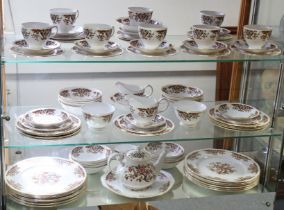 A Colclough Bone China extensive part tea & dinner service (pattern no 8535).