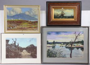 Various decorative paintings & prints.