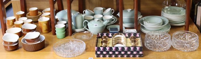 A Poole pottery “Cameo” fifty-five piece part dinner & tea service; & various other items of
