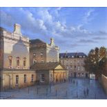 PHILIP BOUCHARD (b. 1952) The Assembly Rooms, Bath. Signed, Oil on canvas-board, 18.5cm x 21cm, in