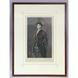 After Sir John Everett Millais (1829-1896) Black & white portrait engraving of the artist Louise
