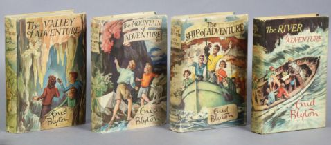 BLYTON, Enid. “ADVENTURE” Series, First Editions: “The Valley of Adventure”, publ. 1947, (d/w un-