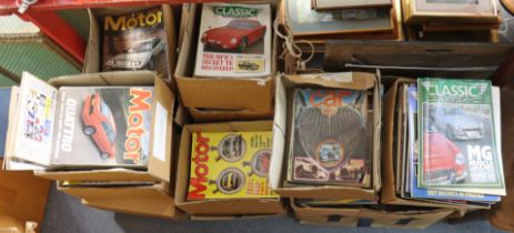 Various assorted magazines; all on Motor Cars, circa 1970s-onwards.