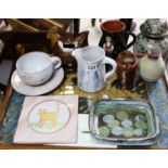 Twelve items of Molly Attrill studio pottery; & various other items of studio pottery.