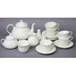 A Wedgwood ‘Strawberry & Vine’ 17-piece part tea & dinner service comprising a teapot, 6 teacups,