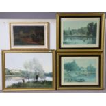 Various decorative paintings & prints.