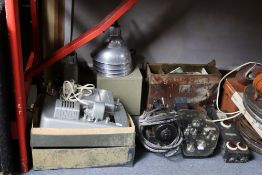 A pair of Atlas 7 x 50mm field glasses; an Ensign “Selfix 820” folding camera; & various other