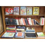 Various art reference books; together with various other volumes.