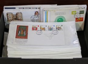 An album & contents of GB stamps; & a collection of 120 GB & Irish First Day covers, circa 1960-80’