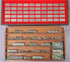 A National Railway Museum “Great British Locomotives” Inaugral Edition pewter ingots set, with