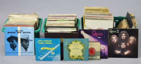 Approximately two hundred & fifty various records – jazz, classical, etc.