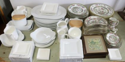 Approximately forty matched items of “Indian Tree” dinnerware; together with various other items