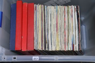 Approximately four hundred various LP records-pop, country, movie soundtracks, etc.
