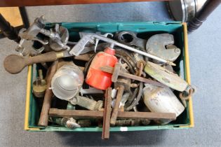 Various assorted tools & accessories.