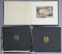 A set of 6 volumes “Turner’s Watercolours at Farnley Hall”, with 30 coloured plates (part 5