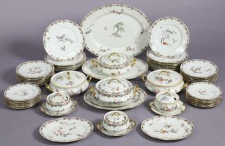 A Limoges (L. Bernardaud & Co.) extensive 49-piece part dinner service (settings for 12),