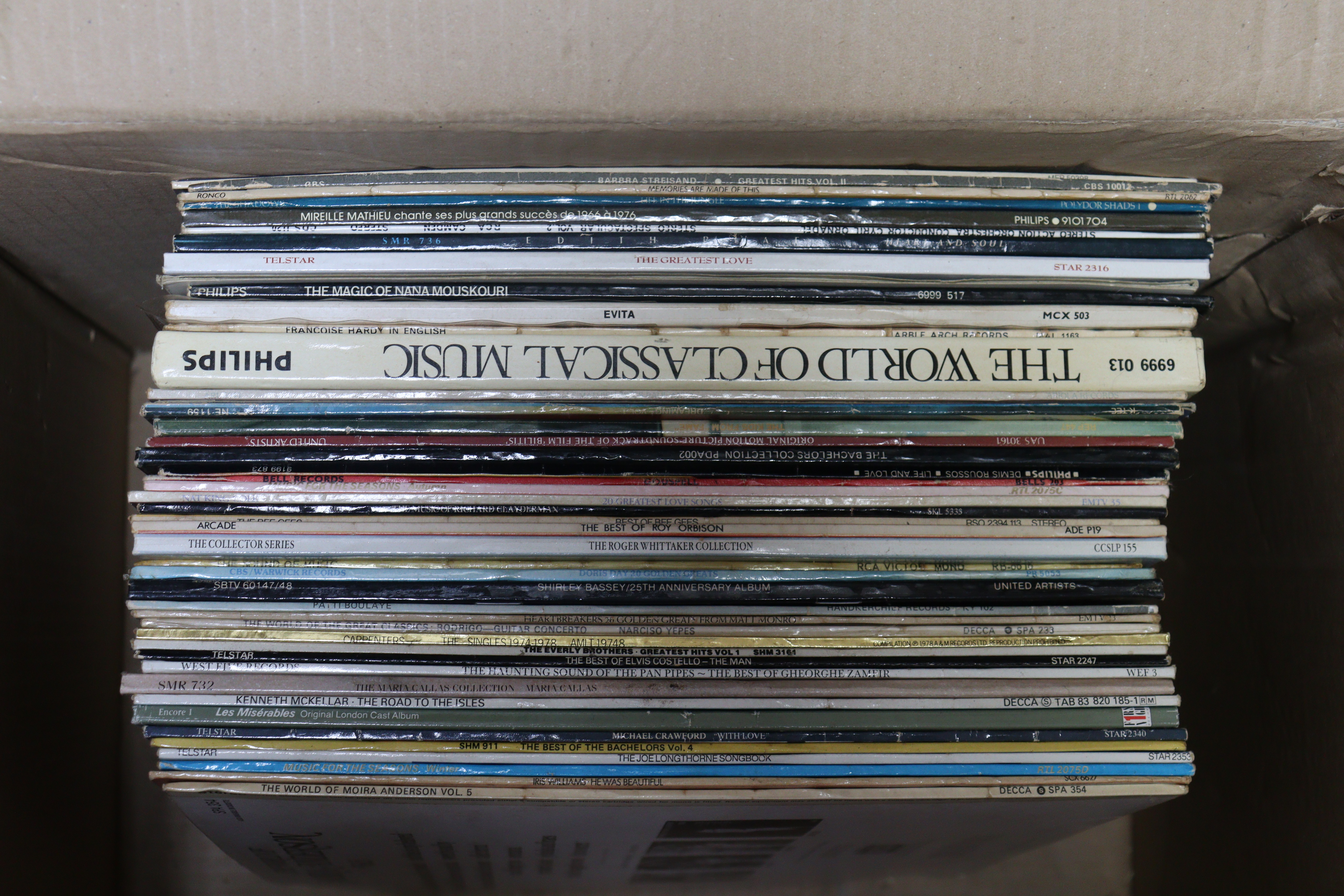 Approximately four hundred various LP records-pop, country, movie soundtracks, etc. - Image 4 of 12