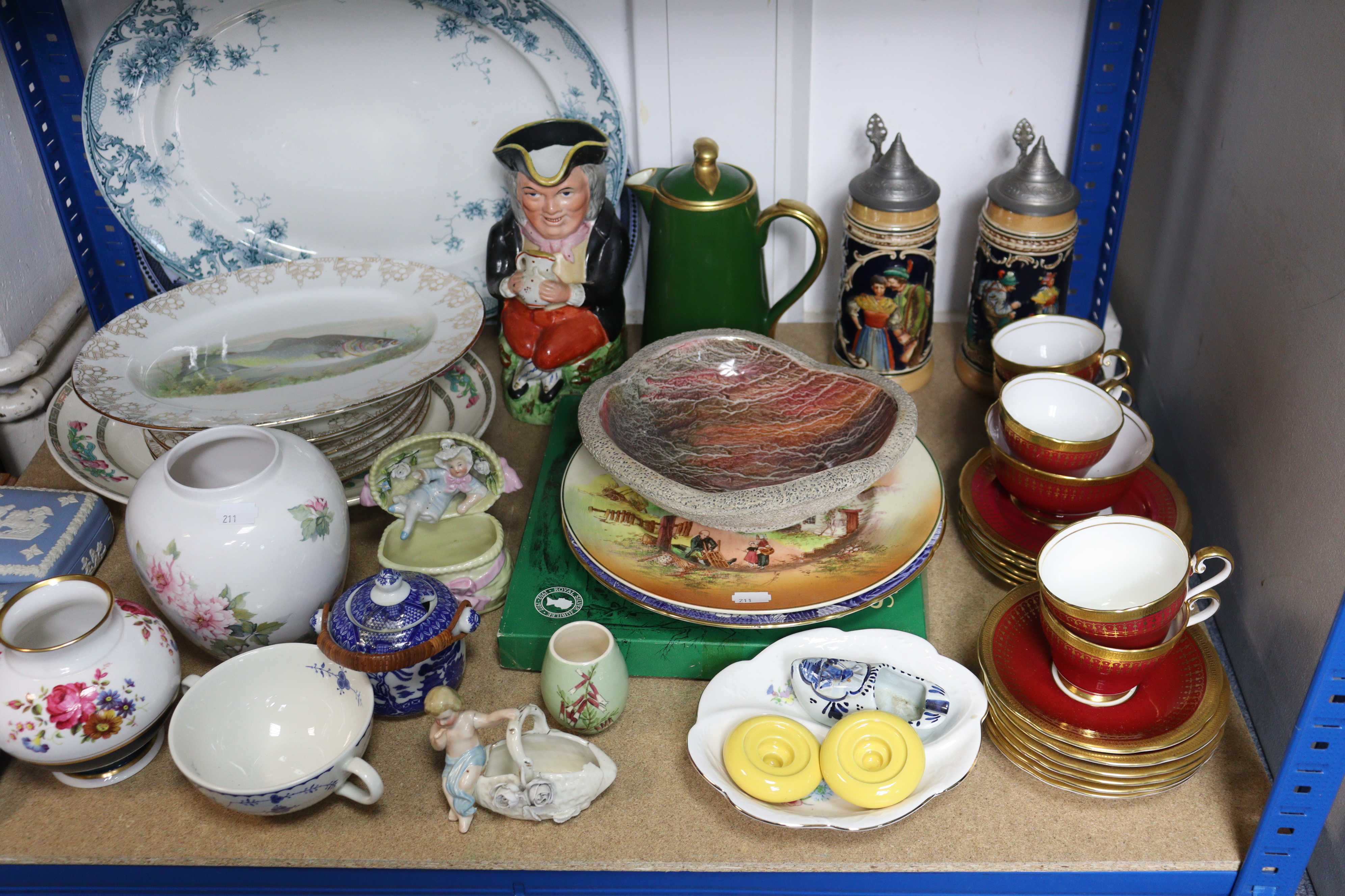 Various items of decorative china & pottery, part w.a.f. - Image 7 of 7