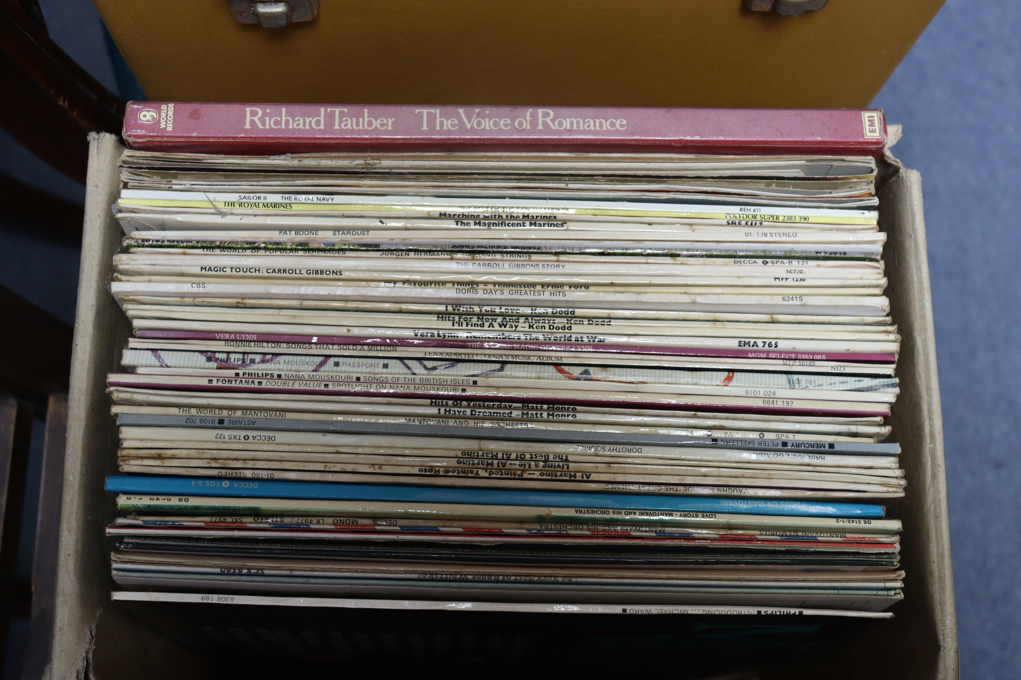 Approximately four hundred various LP records-pop, country, movie soundtracks, etc. - Image 6 of 12