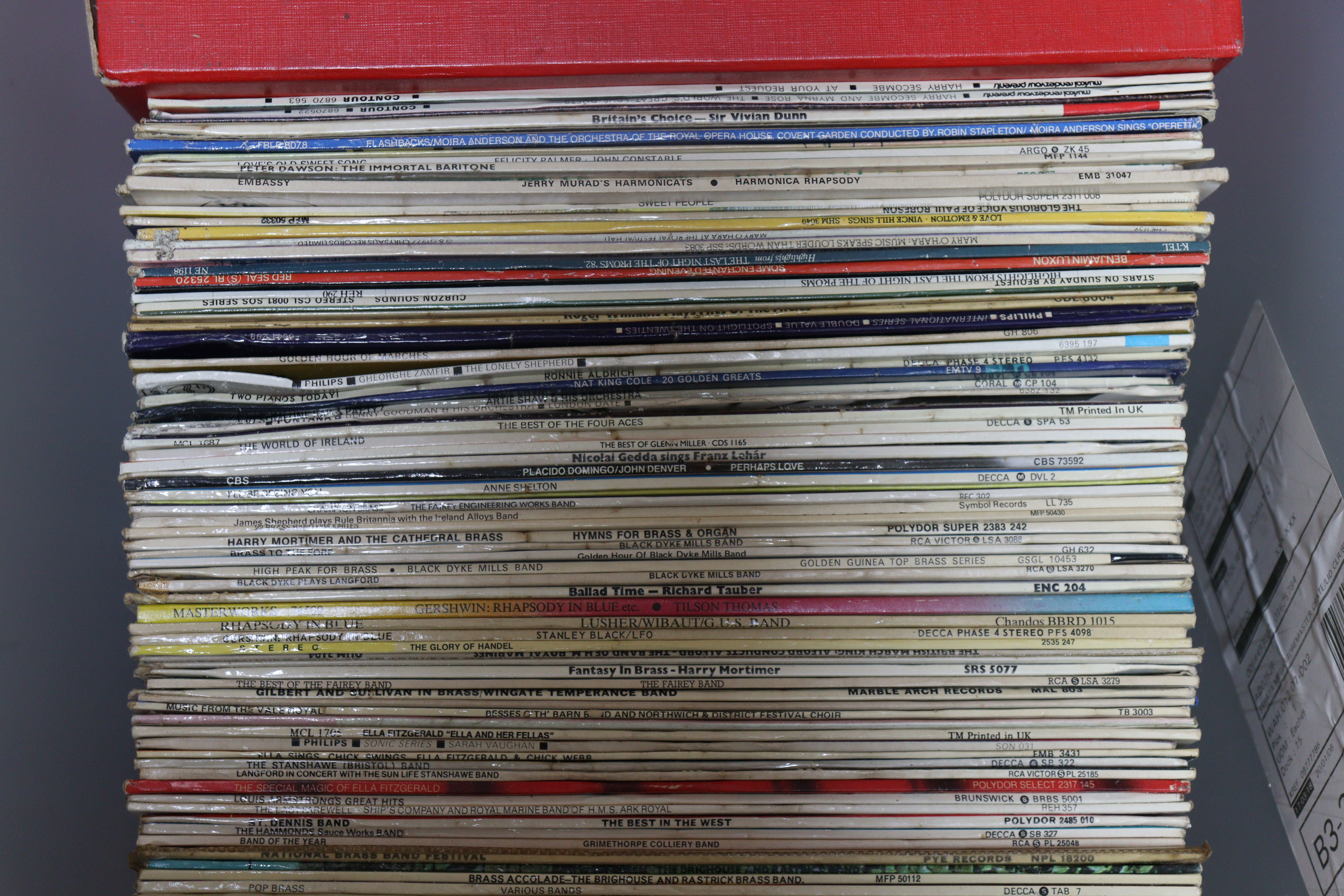 Approximately four hundred various LP records-pop, country, movie soundtracks, etc. - Image 3 of 12