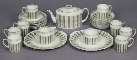 A Susie Cooper “Persia” twenty-nine piece part coffee service.