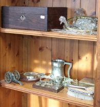 Various items of assorted platedware, metalware, cutlery, etc.