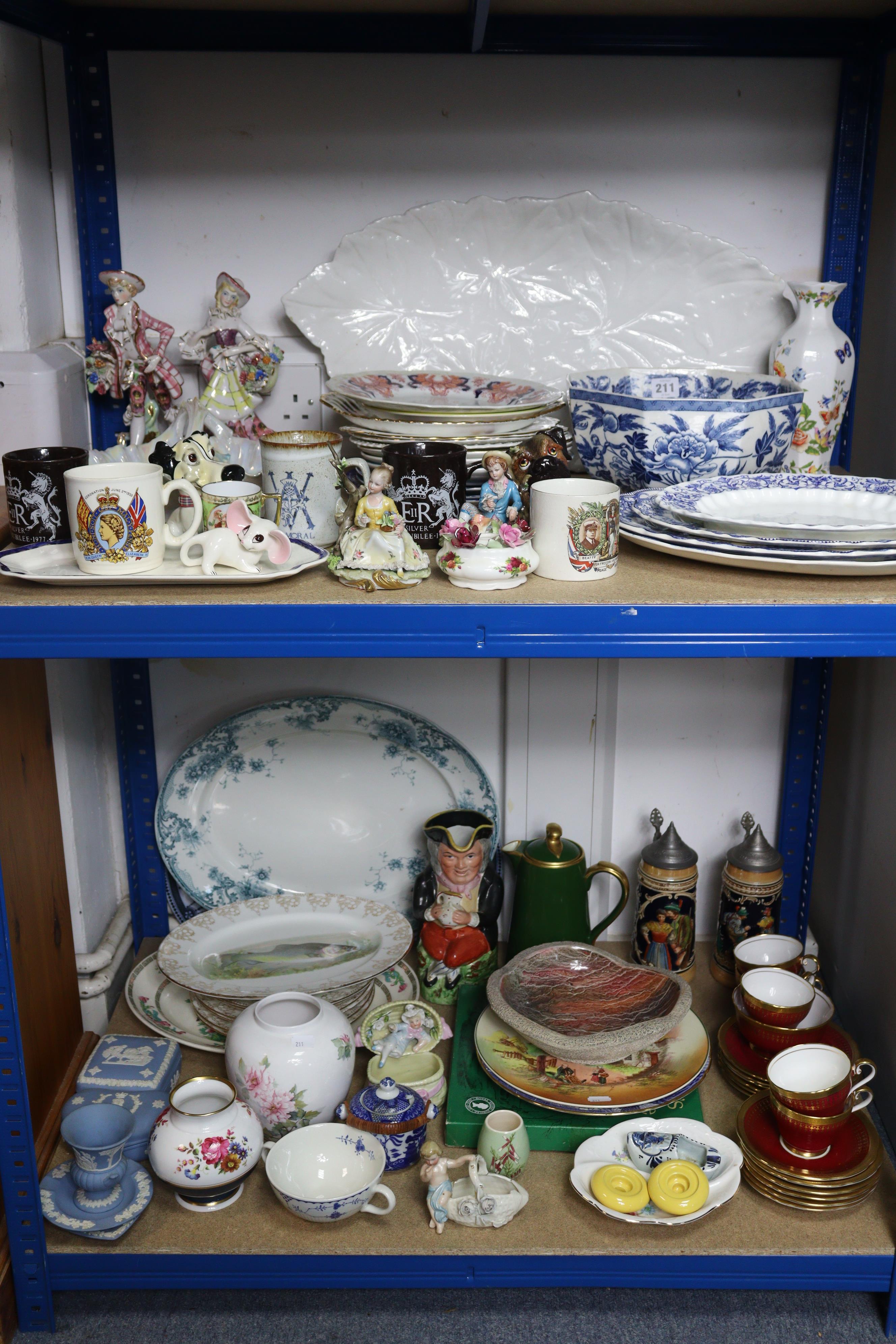 Various items of decorative china & pottery, part w.a.f. - Image 4 of 7