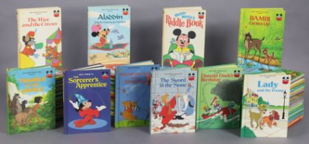 A collection of 96 Book-Club edition Walt Disney’s story books.