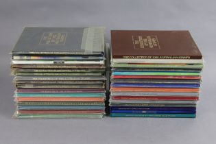 Thirty-one year books of “The Collection of Australian Stamps”, 1981-2011 inclusive; & a similar set