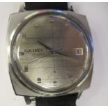 A Seiko M88 SeaLion stainless steel cased wristwatch, the automatic movement with sweeping