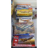 Airfix and other scale model kits: to include a Hawker Tempest MK V  boxed and sealed   (