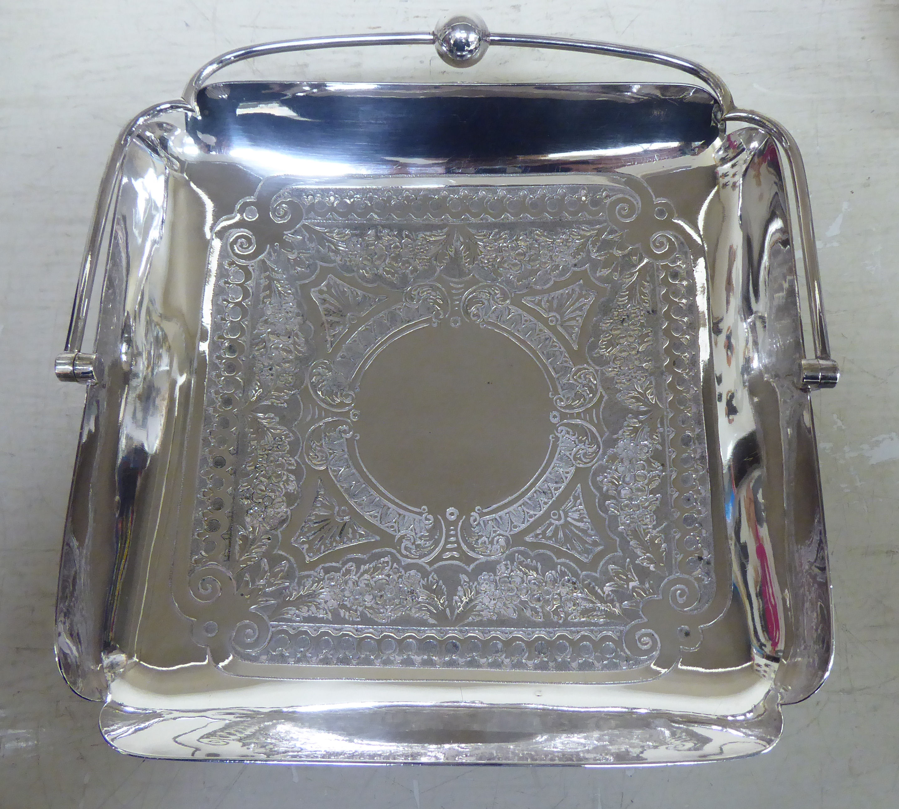 Silver plated tableware: to include a three piece tea set - Image 5 of 5