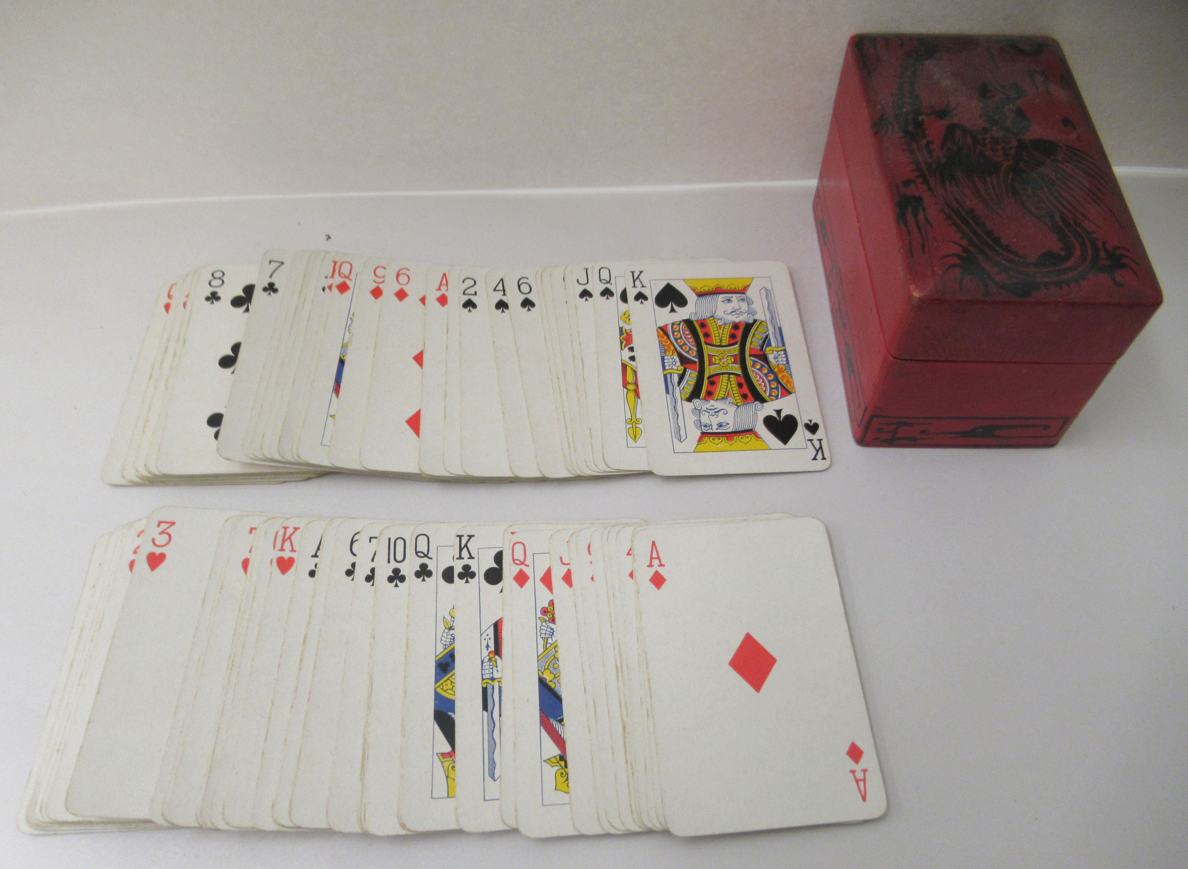 A mixed lot: to include playing cards; Singer components; and a trench art ring - Image 7 of 7