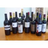 Wine, mainly red: to include a 1974 Chateau de Grange; and a 1973 Merlot Isola Augusta