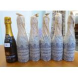 Six bottles of AG Jeanmaire Epernay Brut Champagne