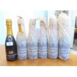Six bottles of AG Jeanmaire Epernay Brut Champagne