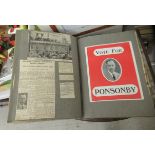 Printed ephemera: to include War and Ministry related documents