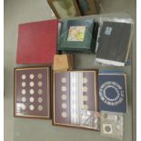Coins, uncollected Royal Mint proof sets for 1977, 1979 & 1980  cased