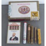 Cigars: to include an unopened box of five King Edward VII Invincible DeLuxe