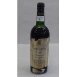 A bottle of 1960 Fonsecca vintage port