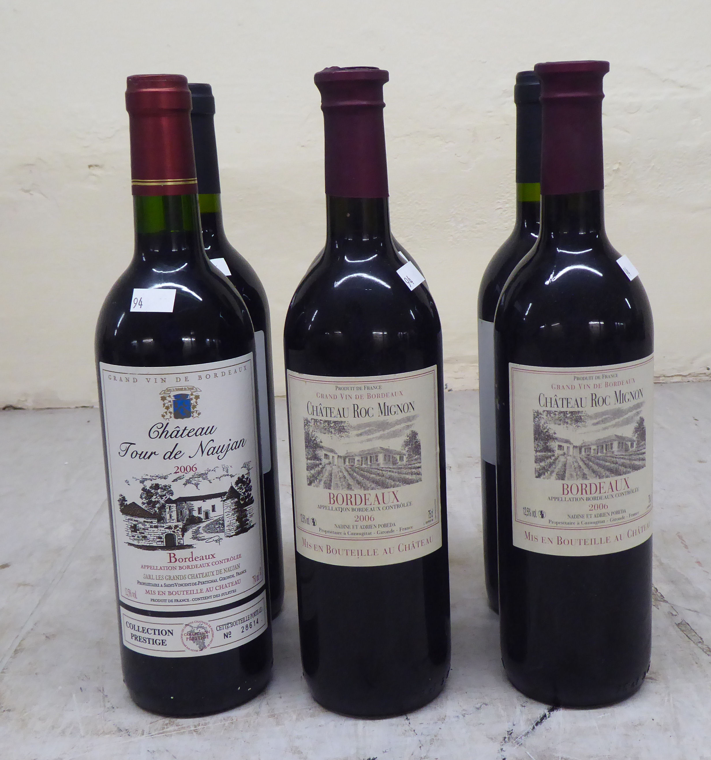 Wine: to include four bottles of Chateau Roc Mignon Bordeaux - Image 2 of 3