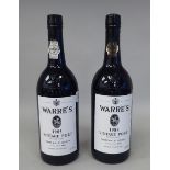 Two 75cl bottles of Warre's 1985 Vintage Port